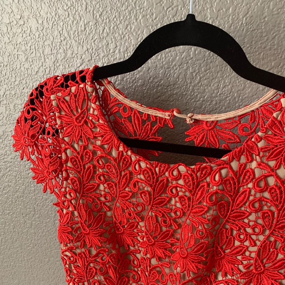 Rubber Ducky Productions Inc Mid-Length Lace Dress